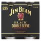 Jim Beam Black Can Dbl Serve 375ml-24