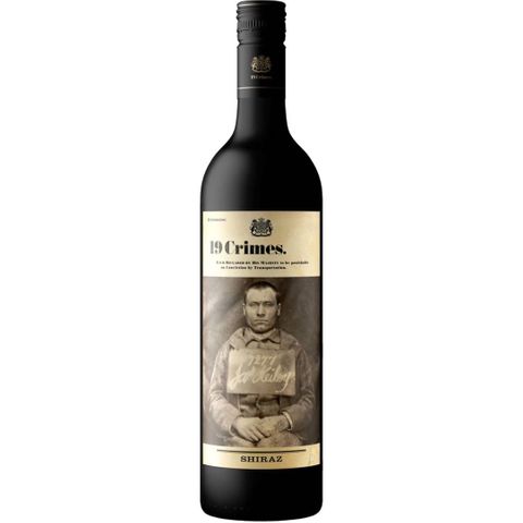 Nineteen 19 Crimes Shiraz 750ml