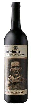 Nineteen 19 Crimes Cab Sauv 750ml