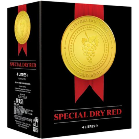 De Bortoli Gold Seal Dry Red 4lt