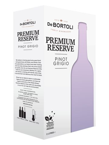 De Bortoli Res Pinot Grigio Cask 2L