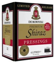 De Bortoli Premium Pressing Shiraz 4lt