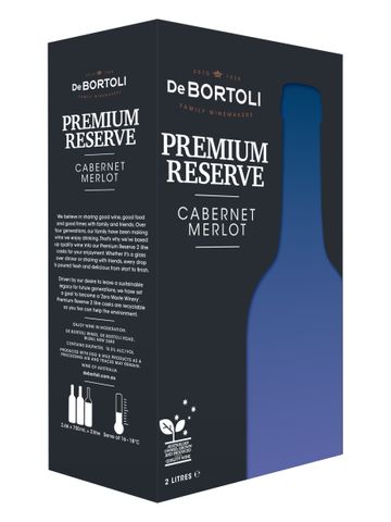 De Bortoli Res Cab Merlot Cask 2L