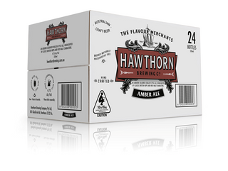 Hawthorn Amber Ale 330ml-24