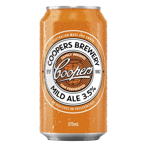 Coopers Mild Ale Cans 375ml-24