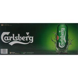 Carlsberg Green 500ml Cans-24