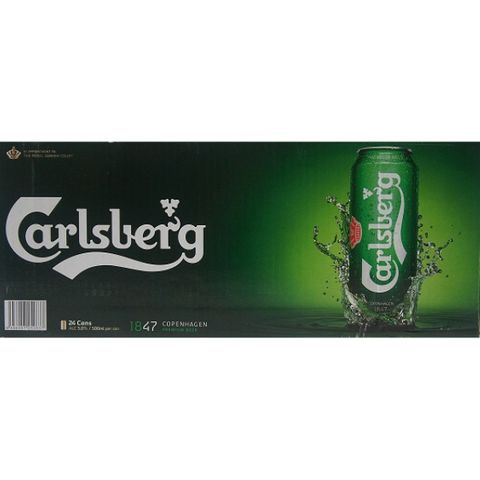 Carlsberg Green 500ml Cans-24