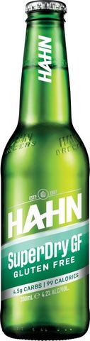 Hahn Super Dry Gluten Free 330ml x24