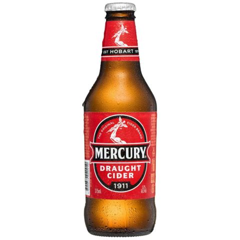 Mercury Draught Cider Stubs 375ml-24