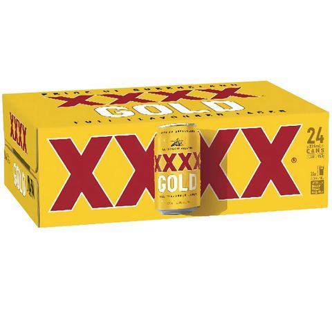 XXXX Gold Can 375ml-24