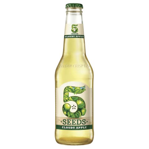 5 Seeds Cloudy Apple Cider 345ml-24