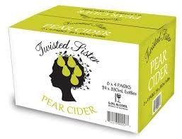 Twisted Sister Pear Cider 330ml-24
