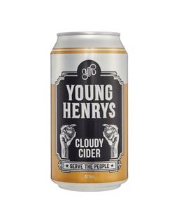Young Henrys Cloudy Cider Cans 375ml-12
