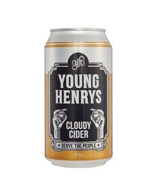 Young Henrys Cloudy Cider Cans 375ml-12