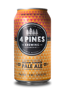 4 Pines Indian Sum P/Ale Cans 375ml-24