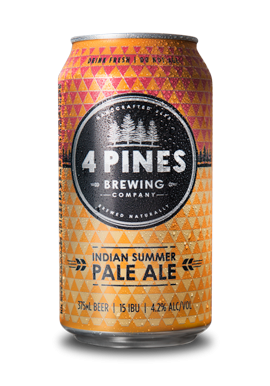 4 Pines Indian Sum P/Ale Cans 375ml-24