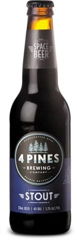 4 Pines Stout Stub 330ml-24