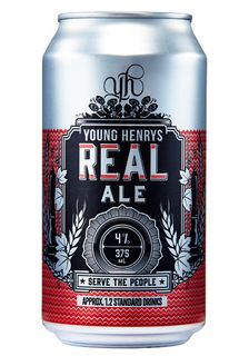 Young Henrys Real Ale Cans 375ml-24