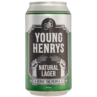 Young Henrys Natural Lager Cans 375ml-24