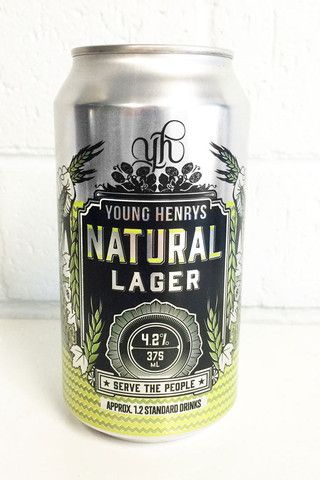 Young Henrys Natural Lager Cans 375ml-24