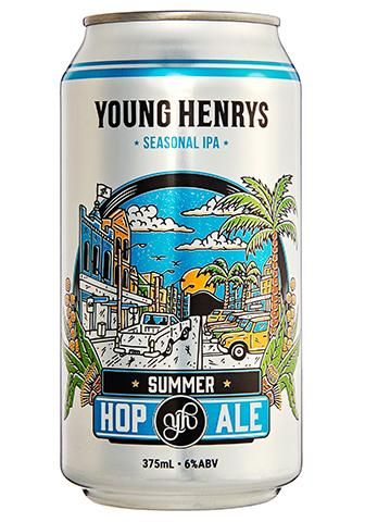 Young Henrys Hop Ale Cans 375ml-12