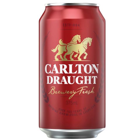 Carlton Draught Can 375ml-24