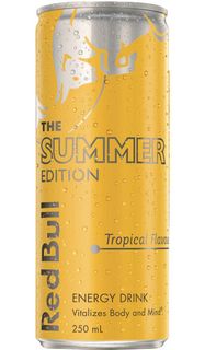 Red Bull Summer Tropical Can 250ml x12
