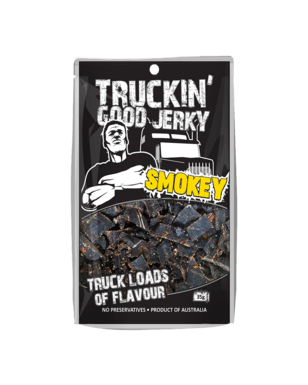 Truckin Smokey Jerky 35g