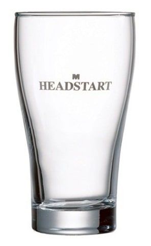 Conical HEADSTART Schooner 425ml x48