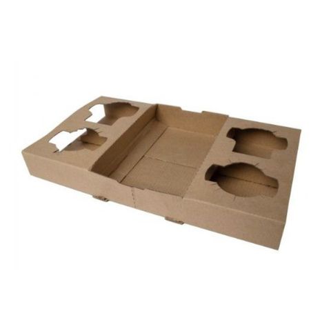 CARDBOARD CARRIER TRAY (4 CUP)BOX of 100