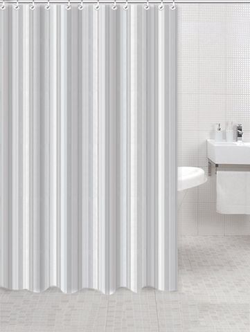 Jacquard Shower CurtainWhite