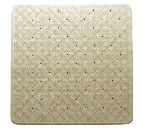 *Rubber Shower Mat Beige