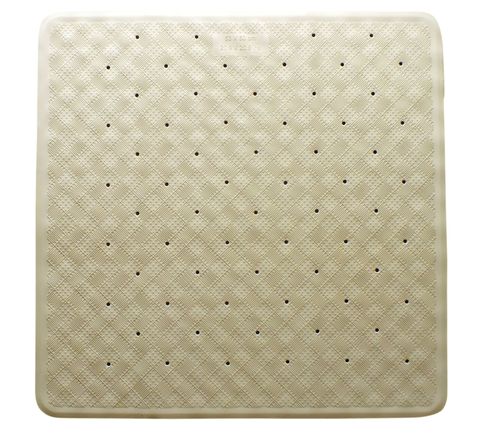 Rubber Shower Mat Beige