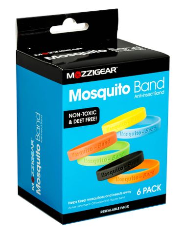 Mozzigear Value Pack Mosquito Band 6pk