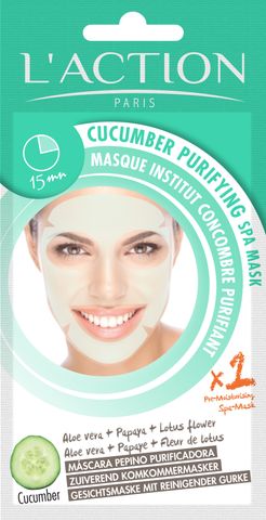 L'Action Cucumber Spa Mask