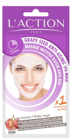 L'Action Grape Anti-Aging Spa Mask