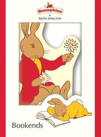 *Bunnykins Wooden Book Ends