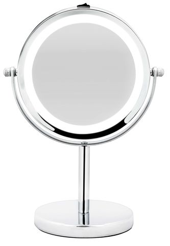 Bodysense Pedestal Chrome Mirror LED