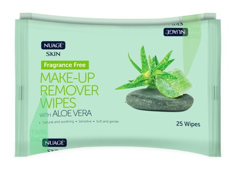 *Nuage Make Up Removal Wipes - Aloe Vera