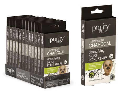 *Purity Plus Activated Charcoal Pore Strips 6 Pack