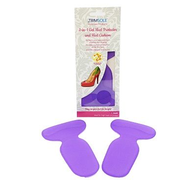 2 In 1 Gel Heel Protector & Cushion 1 Pair