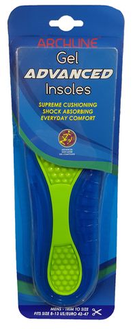 Trimsole Gel Advanced Insoles Mens 1 Pair