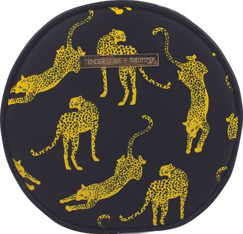 Wild Cat Round Caddy