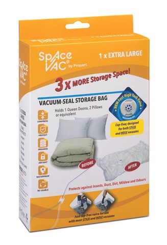 Extra large vacuum clearance storage bags