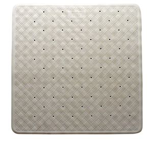 Rubber Shower Mat White