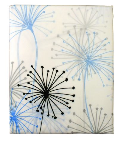 Printed Polyester Shower Curtain Dandelion