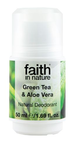 FIN Green Tea & Aloe Vera Roll-on Deodorant 50ml