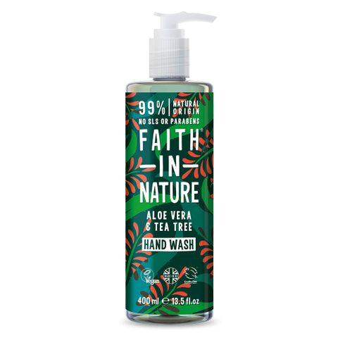 FIN Hand Wash - Aloe Vera & Tea Tree 400ml