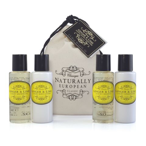 Nat Euro Travel Collection Set Ginger & Lime