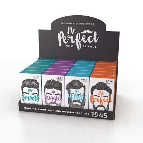 Mr Perfect and Friends Soap CDU 24 x 200g